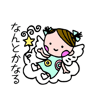 Lineスタンプ 天使屋ハッピーちゃん 40種類 1円