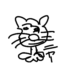 ホワイトボード手書き動物完全版 Lineスタンプ Sugawara