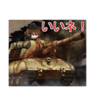 ドイツ軍戦車スタンプ1939-1945 | LINEスタンプ | Yoshiyuki Matsunaga